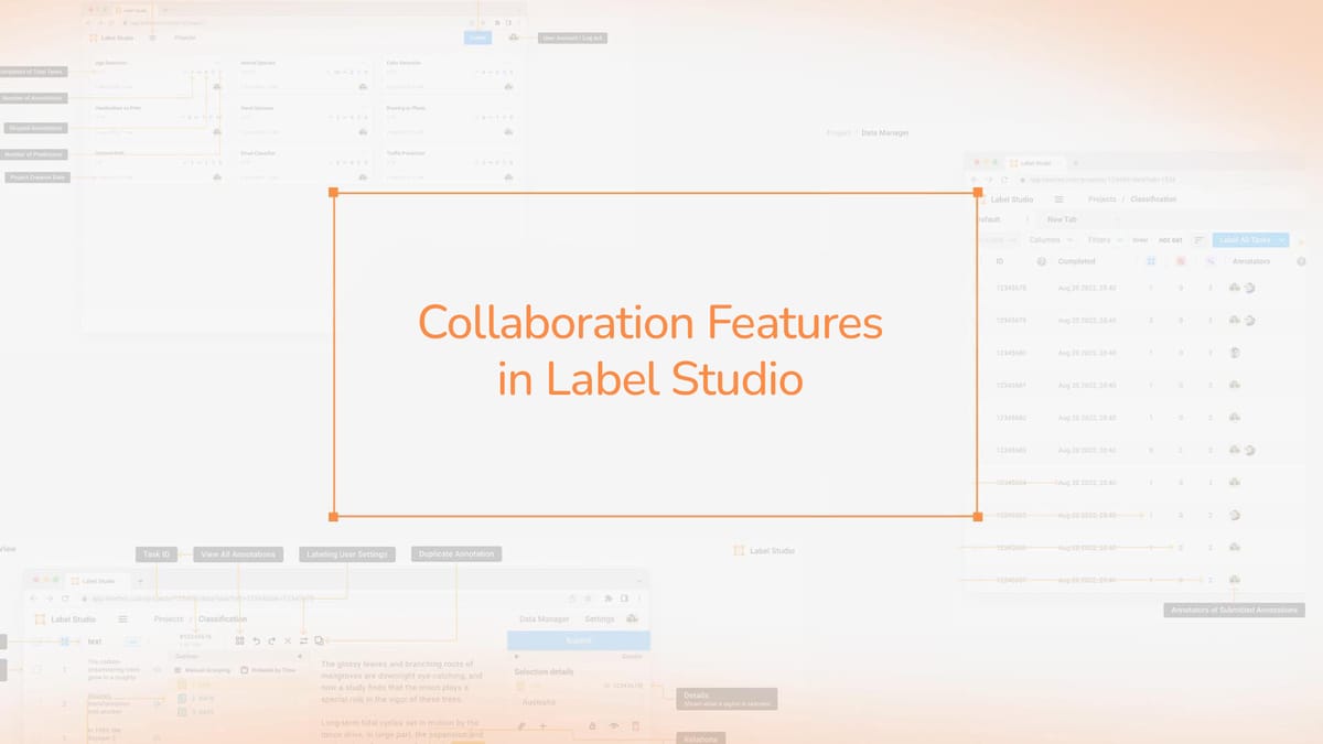 Collaboration Features in Label Studio