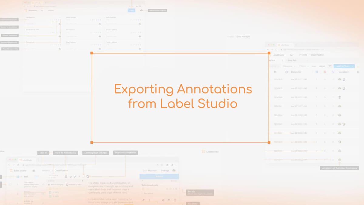 Exporting Annotations from Label Studio