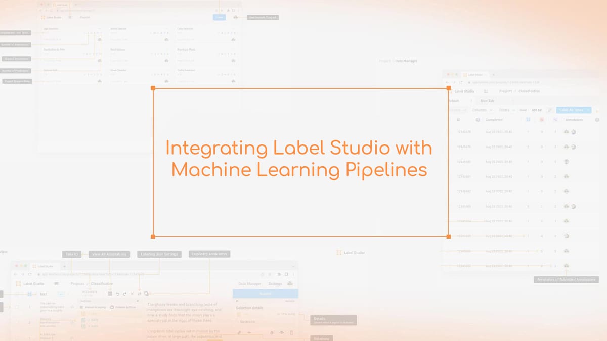 Integrating Label Studio with Machine Learning Pipelines