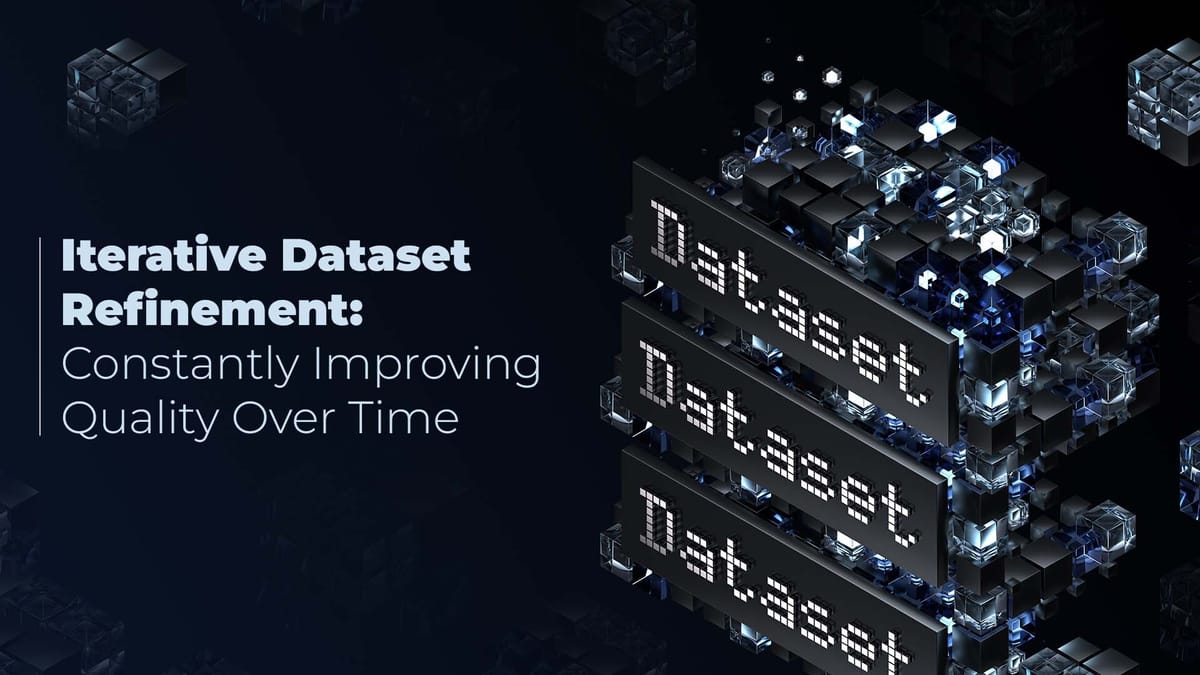 Iterative Dataset Refinement: Constantly Improving Quality Over Time